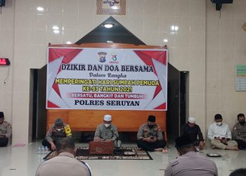 Doa Bersama Memperingati Hari Sumpah Pemuda di Masjid Baabussalam