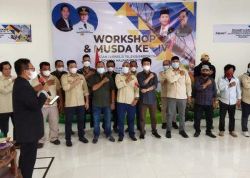 Secara Aklamasi H Awi Terpilih Lagi Jadi Ketua IJTI Kalteng