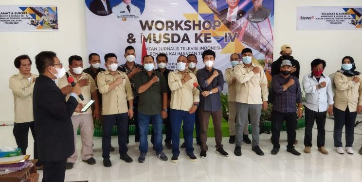 Secara Aklamasi H Awi Terpilih Lagi Jadi Ketua IJTI Kalteng