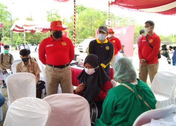 Binda Kalteng Vaksin 4.500 Pelajar di Palangka Raya