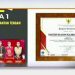 Kanwil Kumham Kalteng Terima Penghargaan Terbaik I