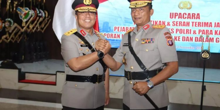 Kapolri pimpin Sertijab Kapolda Kalteng di Jakarta