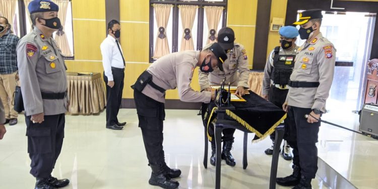 Kapolres Seruyan Pimpin Penandatanganan Fakta Integritas PJU