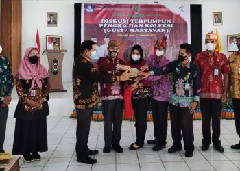 UPT Museum Balanga Gelar Diskusi Terpumpun Pengkajian Koleksi Gucin