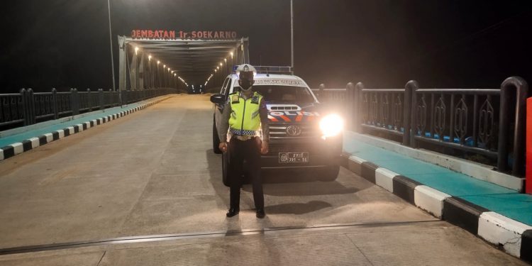 Satlantas Polres Seruyan  laksanakan Patroli Malam guna Pencegahan Bali   