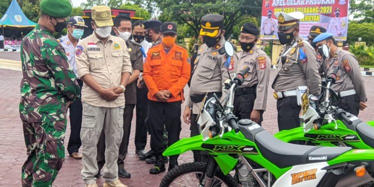 Sekda dan Wakapolres Seruyan Cek Ranmor Dinas