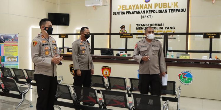 Kapolres Seruyan Tetap Cek Kesiapsiagaan Personel SPKT