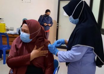 Vaksin Dosis Ketiga Beri Semangat Nakes di Palangka Raya