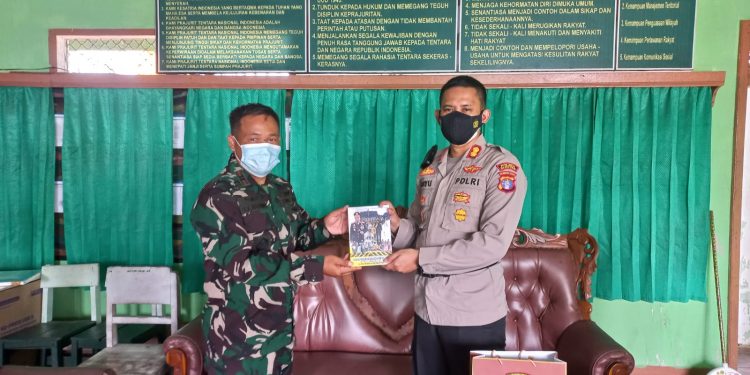 Silaturahmi Kapolres Seruyan dengan Danramil