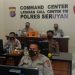 Kapolres Beserta PJU Ikuti Vicon Kapolri Tentang Situasi Kamtibmas Terkini