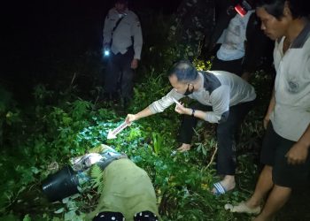 Wanita Berjilbab Tewas Bersimbah Darah di Kebun Sawit