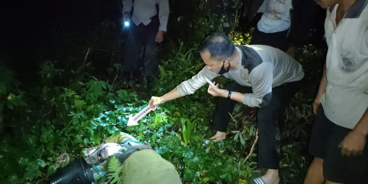 Wanita Berjilbab Tewas Bersimbah Darah di Kebun Sawit