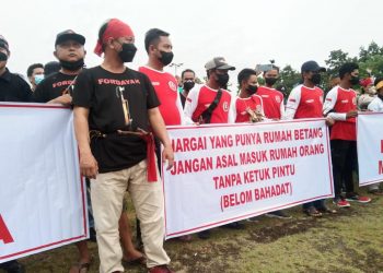 30 Ormas Demo Tolak Ormas Asal Kalbar