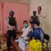 Personil Polsek Hanau Kawal dan Amankan Vaksinasi Covid-19