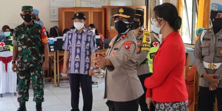 Sebanyak 500 Dosis Vaksinasi Kepada Warga Kereng Bangkirai