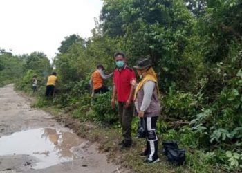 Lurah Marang Inisiasi Gotong Royong Bersama Warga