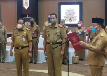 Gubernur Kalteng Lantik Pejabat Pemprov Kalteng, Ini Daftar Namanya