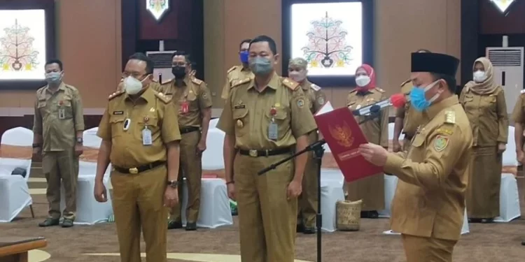 Gubernur Kalteng Lantik Pejabat Pemprov Kalteng, Ini Daftar Namanya