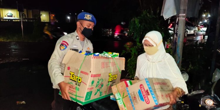 Satpolairud Ingatkan Warga Cegah Virus Corona