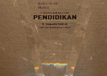 Gubernur Kalteng Sabet Penghargaan Kepala Daerah Inovatif Sektor Pendidikan
