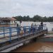 Dermaga Pelabuhan Pasar Lama Buntok Hanyut