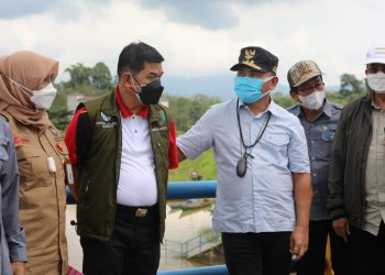 Gubernur Kalteng Tinjau Bendungan Karau di Kabupaten Bartim