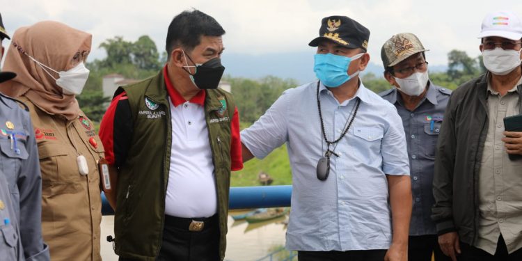 Gubernur Kalteng Tinjau Bendungan Karau di Kabupaten Bartim
