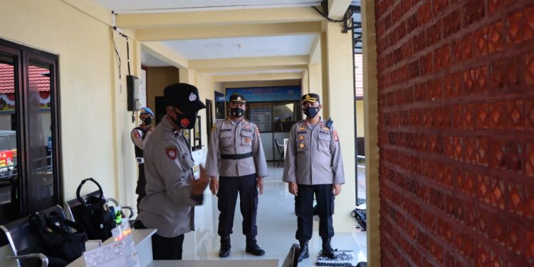Wakapolres Seruyan Melaksanakan Pengecekan Gedung Penjagaan dan SPKT