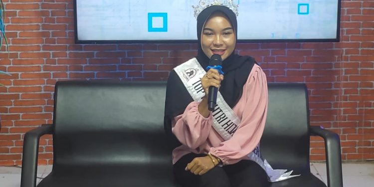 Annisa Kharisma Masuk 10 Besar Putri Hijab Nasional di Bandung