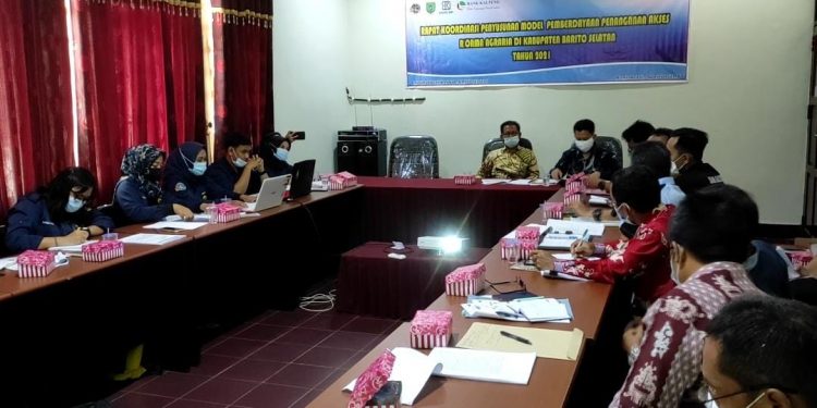 BPN Barsel Gelar Rakor Penyusunan Model Akses Reforma Agraria