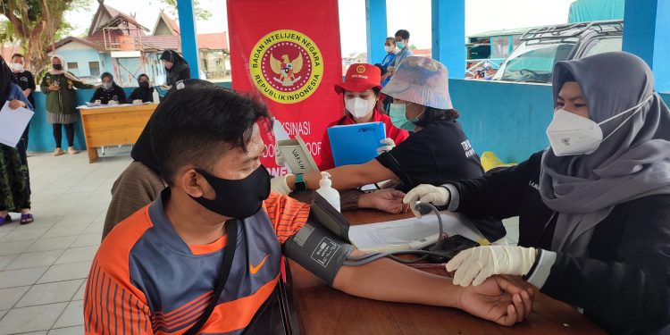 Omicron Masuk Negara Tetangga, Binda Kalteng Gencar Vaksinasi Warga Kalteng