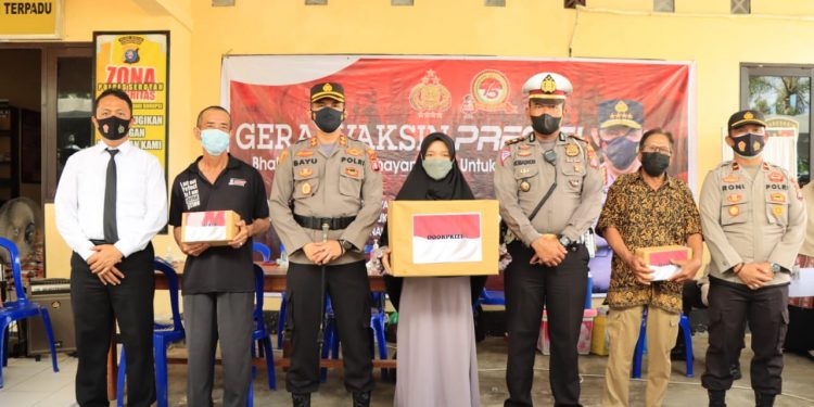 Kapolres Seruyan Berikan Surprise dengan Membagikan Doorprize