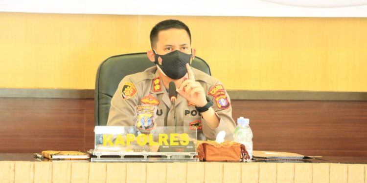 Kapolres Seruyan Pimpin Pelaksanaan GO TW IV Tahun 2021
