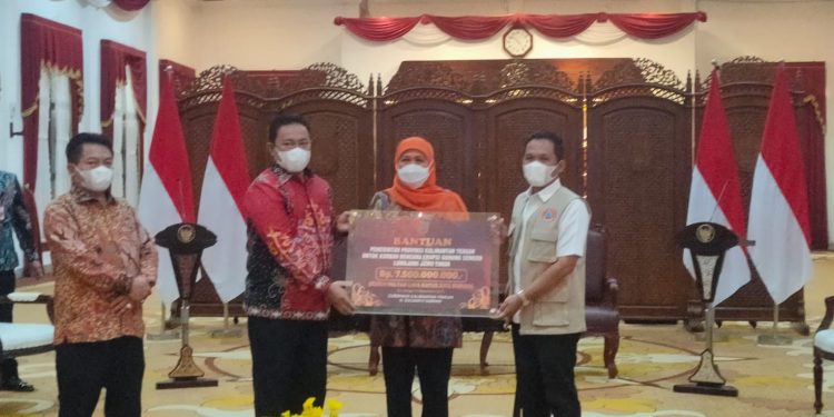 Pemprov Kalteng Bantu Rp7,5 Milyar Bagi Korban Erupsi Gunung Semeru