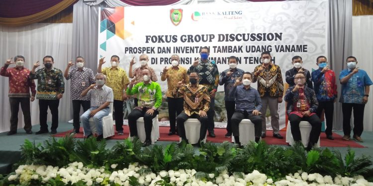 Kadislutkan Hadiri FGD Prospek dan Investasi Tambak Udang Vaname Kalteng