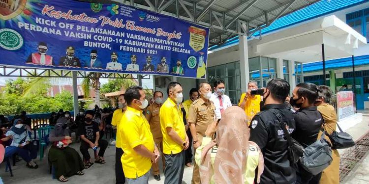 Target Vaksinasi di Barsel Sudah Capai 52 Persen