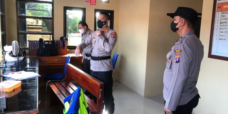Cek Piket Jaga Mako, Kapolres Seruyan Berikan Beberapa Arahan