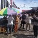 Tim Yustisi Polres Seruyan Berikan Himbauan Prokes Ke Warga Kuala Pembuang   