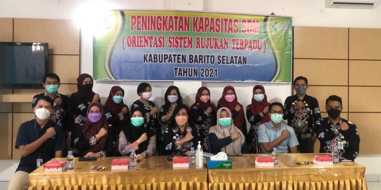 Dinkes Barsel Gelar Pelatihan Peningkatan Kapasitas SDM Orientasi Sistem Rujukan Terpadu