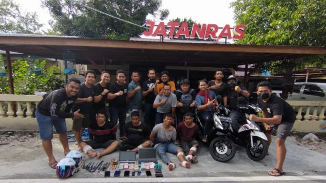 Komplotan Pembobol Brankas Lintas Provinsi Diamankan Macan Kalteng