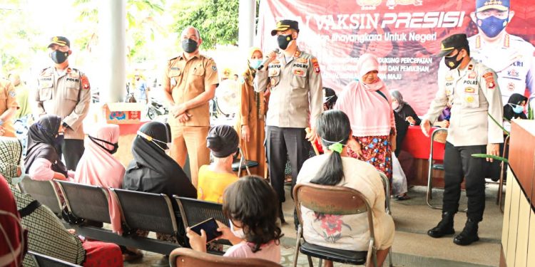 Kapolres Seruyan Berterima Kasih ke Warga yang Telah Divaksinasi