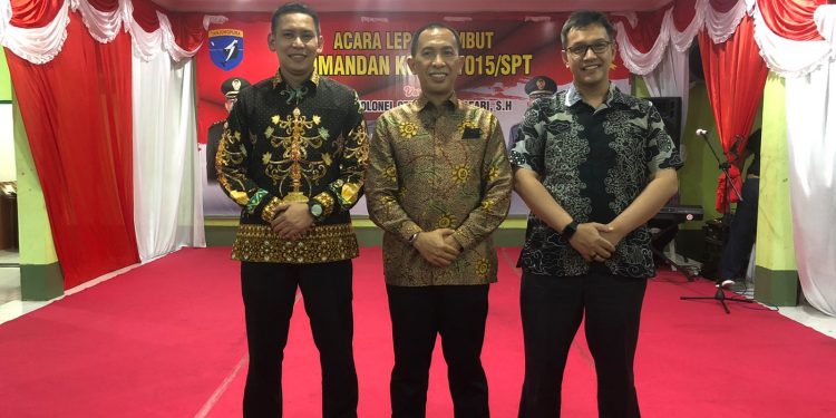 Kapolres Seruyan Sambut Dandim 1015/Sampit yang Baru