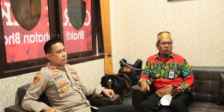 Kapolres Seruyan Berdiskusi Untuk Peningkatan Pencapaian Target Vaksinasi
