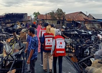 Pasca Kebakaran, Puluhan Kepala Keluarga Kehilangan Tempat Tinggal