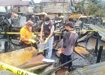 Diduga Korsleting Listrik, Penyebab 24 Rumah di Komplek Puntun Hangus Terbakar