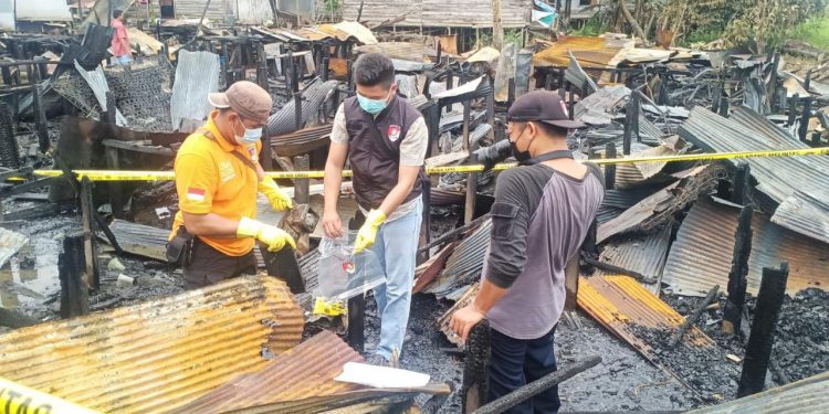 Diduga Korsleting Listrik, Penyebab 24 Rumah di Komplek Puntun Hangus Terbakar