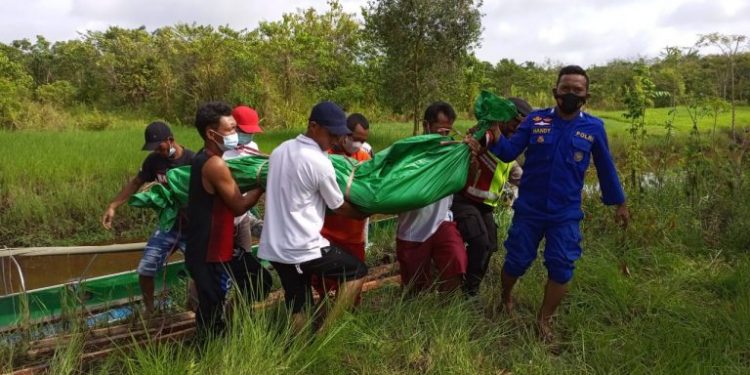 Tim Gabungan Temukan Warga Korban Tenggelam DAS Katingan