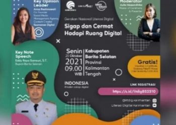 Bupati : Barsel Harus Optimalkan Literasi Digital