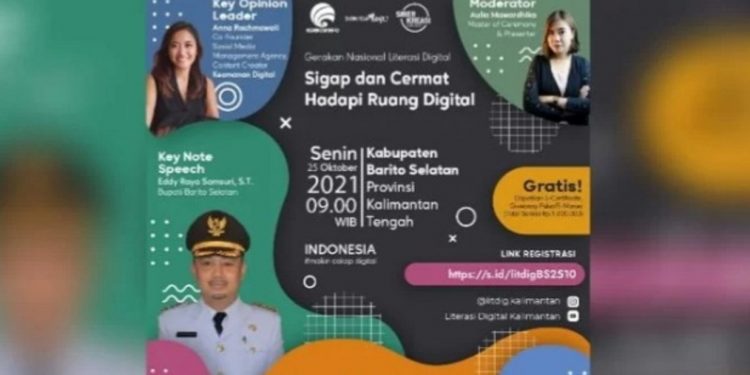 Bupati : Barsel Harus Optimalkan Literasi Digital