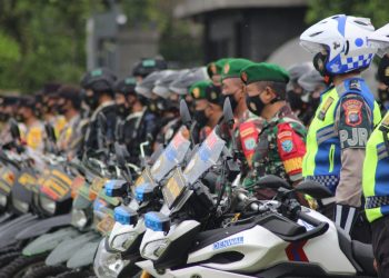 Kodim Palangka Raya Terjunkan 117 Personel Amankan Natal dan Tahun Baru